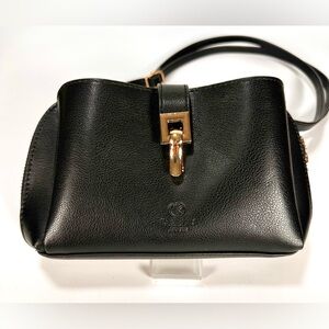 D. Kelly-Japan- Shoulder/Crossbody Bag in Black